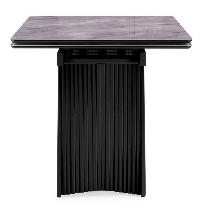 Обеденные столы, Стеклянный стол Вейв 140(200)х80