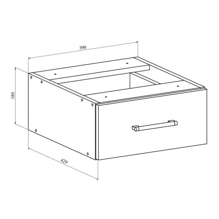 Комоды, Тумба подвесная ОФ-26