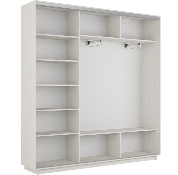 Шкафы-купе 3-х дверные, Шкаф-купе Экспресс Экспенс трио 2400 x 2100 x 450