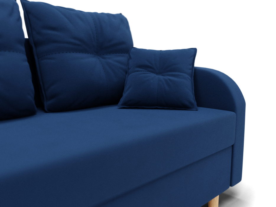 Диваны еврокнижки, Прямой диван Генри,еврокнижка,велюр