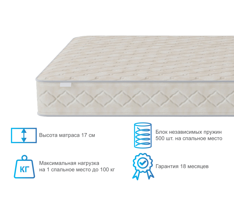 800 x 2000, Матрас Мирис 800*2000