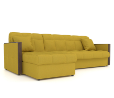 Диваны угловые в гостиную, Угловой диван 1,6 Лион, Велюр