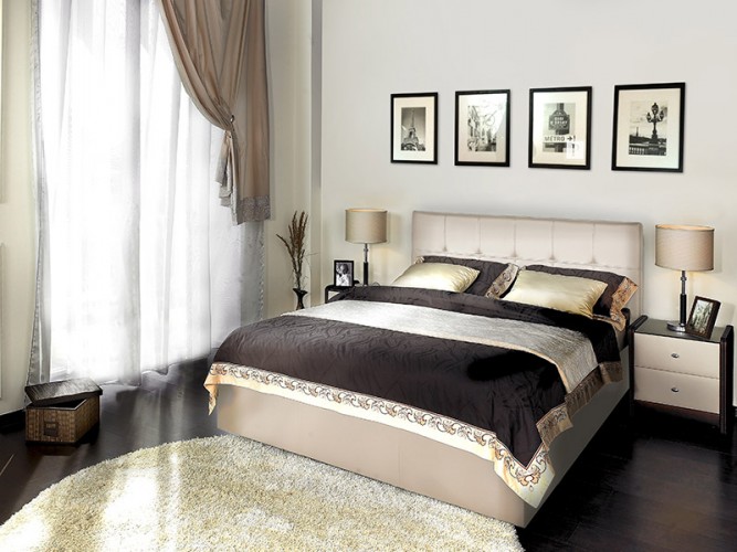 Двуспальные, Кровать интерьерная Marta 200-160