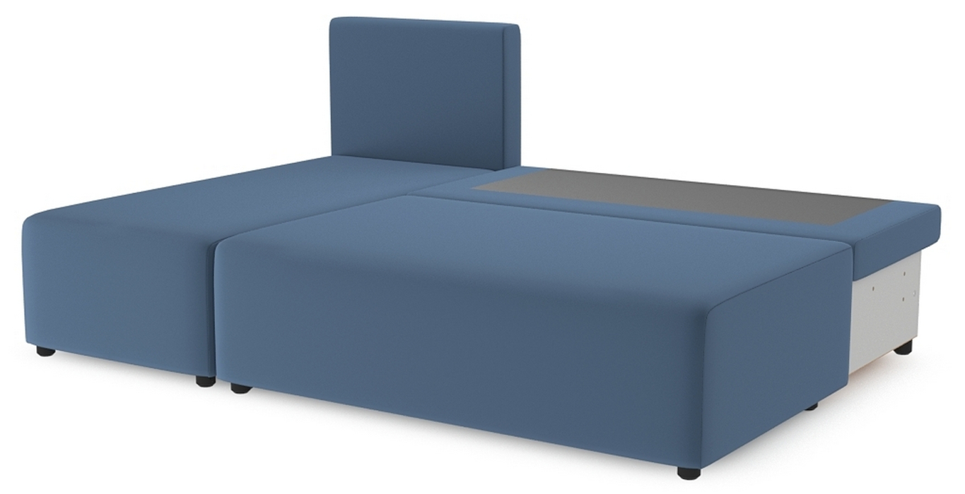 Диваны угловые в гостиную, Угловой диван Каир Lux, велюр, левый