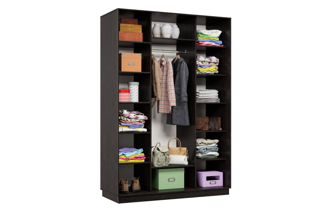 Шкафы-купе, Шкаф-купе Премьер 14 (14;14;14) трёхдверный