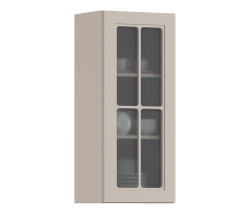 MODERN, MODERN шкаф навесной со стеклом 1 дв 40х93 см