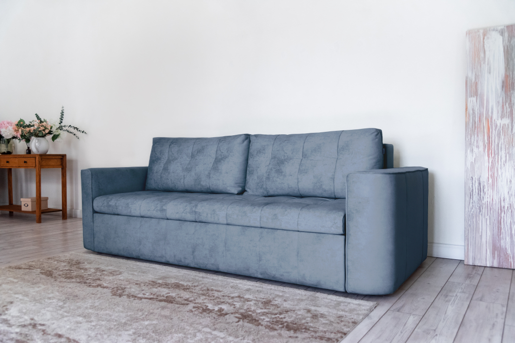 Диваны кровати со спальным местом, Прямой диван Boston, велюр