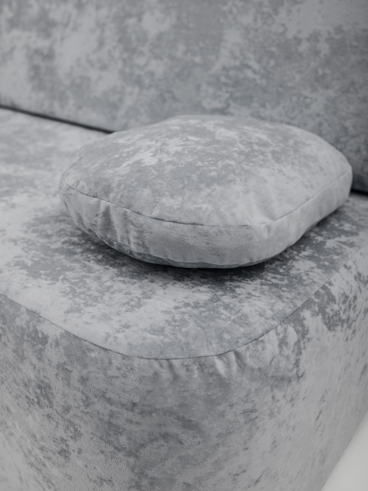 Дизайнерские диваны для гостиной, Бескаркасный диван Бабл, плюше 