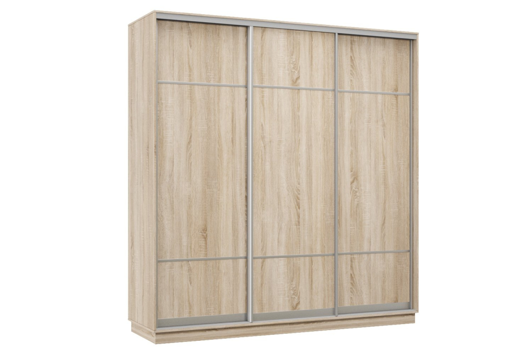 Шкафы-купе 3-х дверные, Шкаф-купе Премьер Лайт 31 (08;08;08) трехдверный