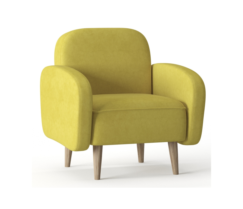 Кресло для отдыха, Кресло Бризби, Велюр