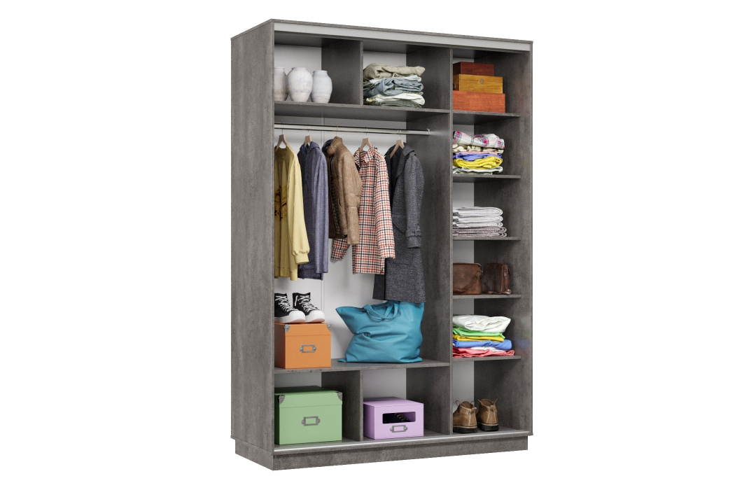 Шкафы-купе, Шкаф-купе Премьер Лайт 12 (08;11) двухдверный