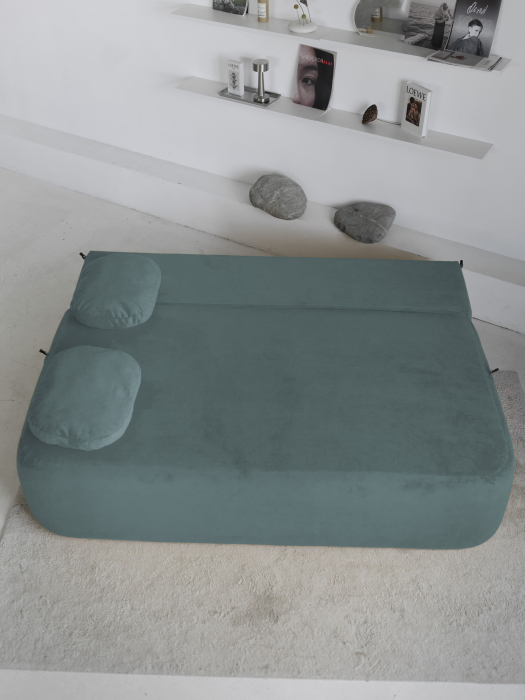 Дизайнерские диваны, Бескаркасный диван Бабл, велюр