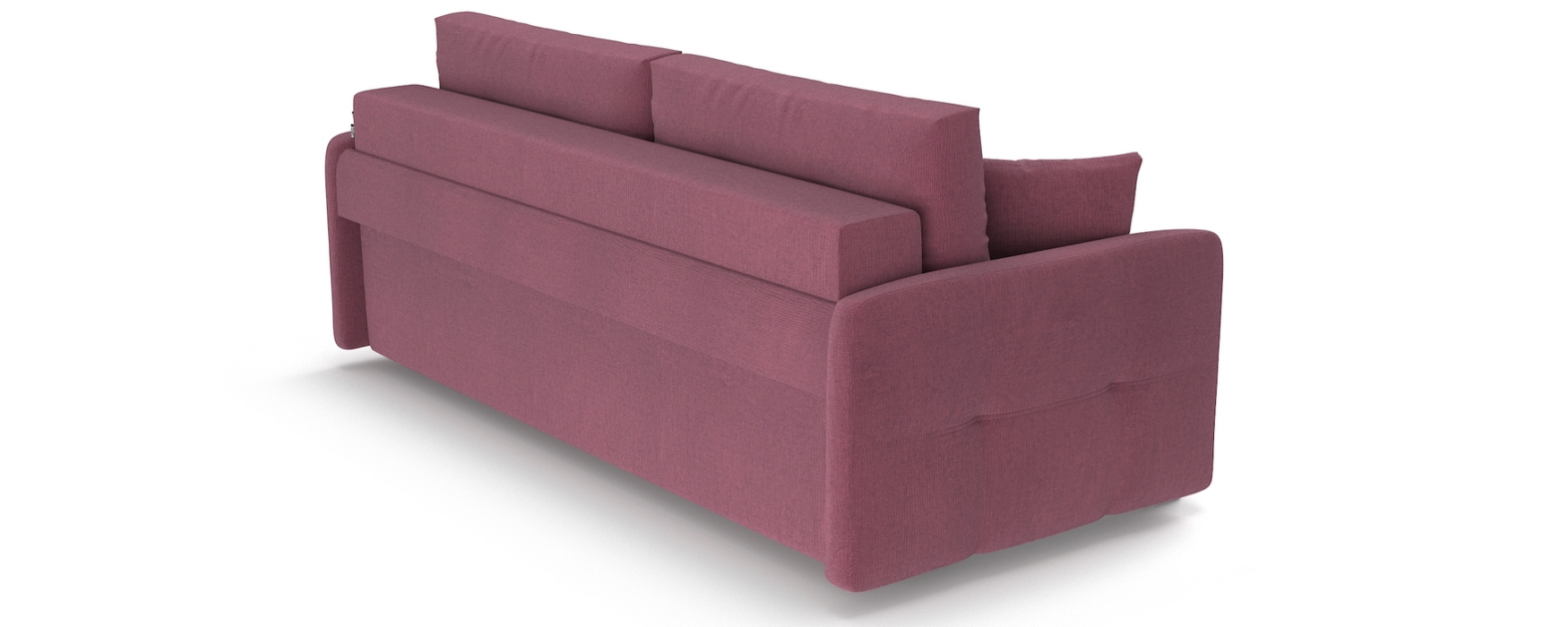 Диваны с ящиком для белья, Диван-кровать Квадро, велюр