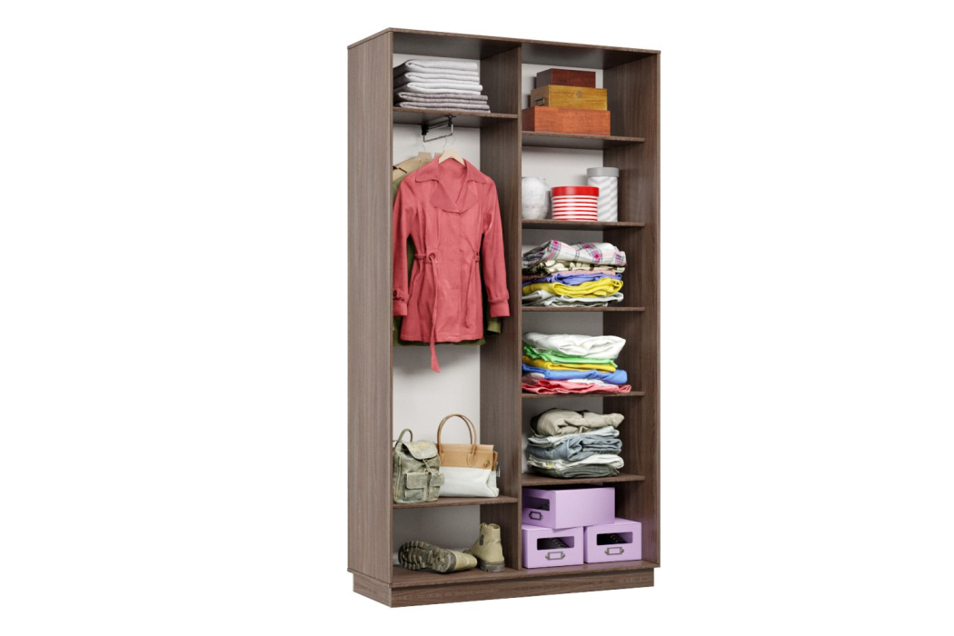 Шкафы-купе, Шкаф-купе Премьер МИНИ 03 (16;16) двухдверный