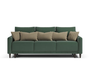 Диван-кровать прямой Дайкири еврокнижка, велюр