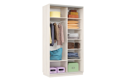 Шкаф-купе Премьер Лайт 02 Мини Ф-1356 двухдверный