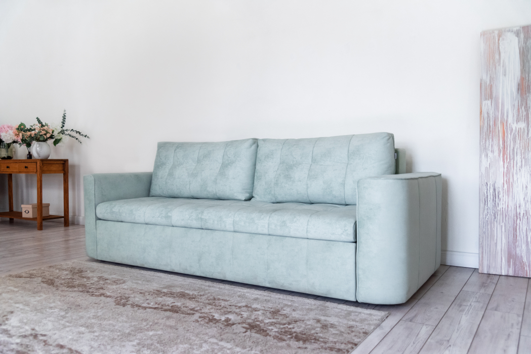 Диваны кровати со спальным местом, Прямой диван Boston, велюр