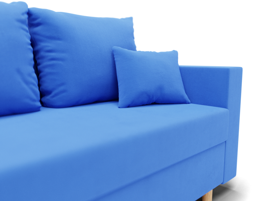 Диваны еврокнижки, Прямой диван Адам, НПБ,еврокнижка,велюр