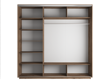 Шкаф-купе Экспресс Медиум (1 зеркало) трио 2200 x 2100 x 600