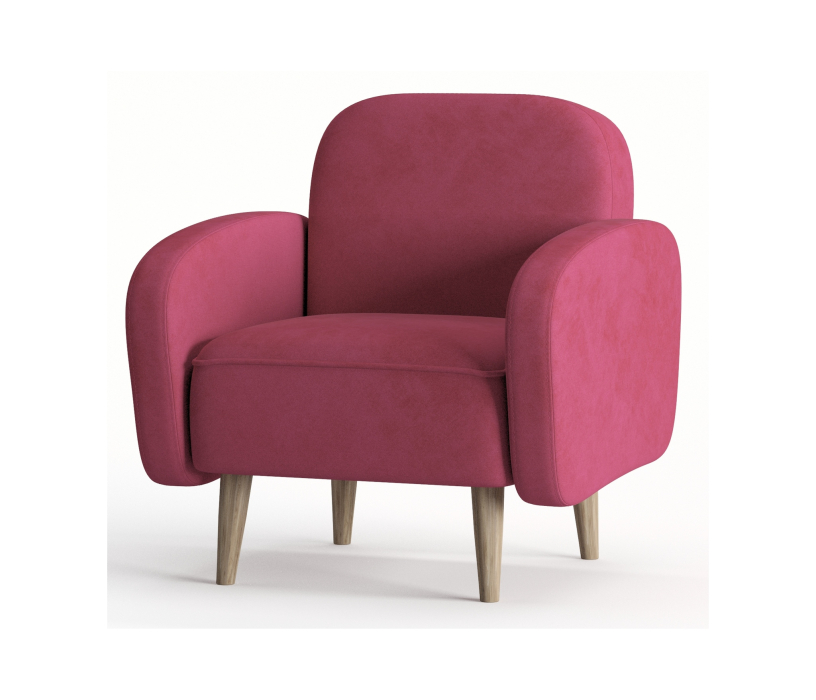 Кресло для отдыха, Кресло Бризби, Велюр