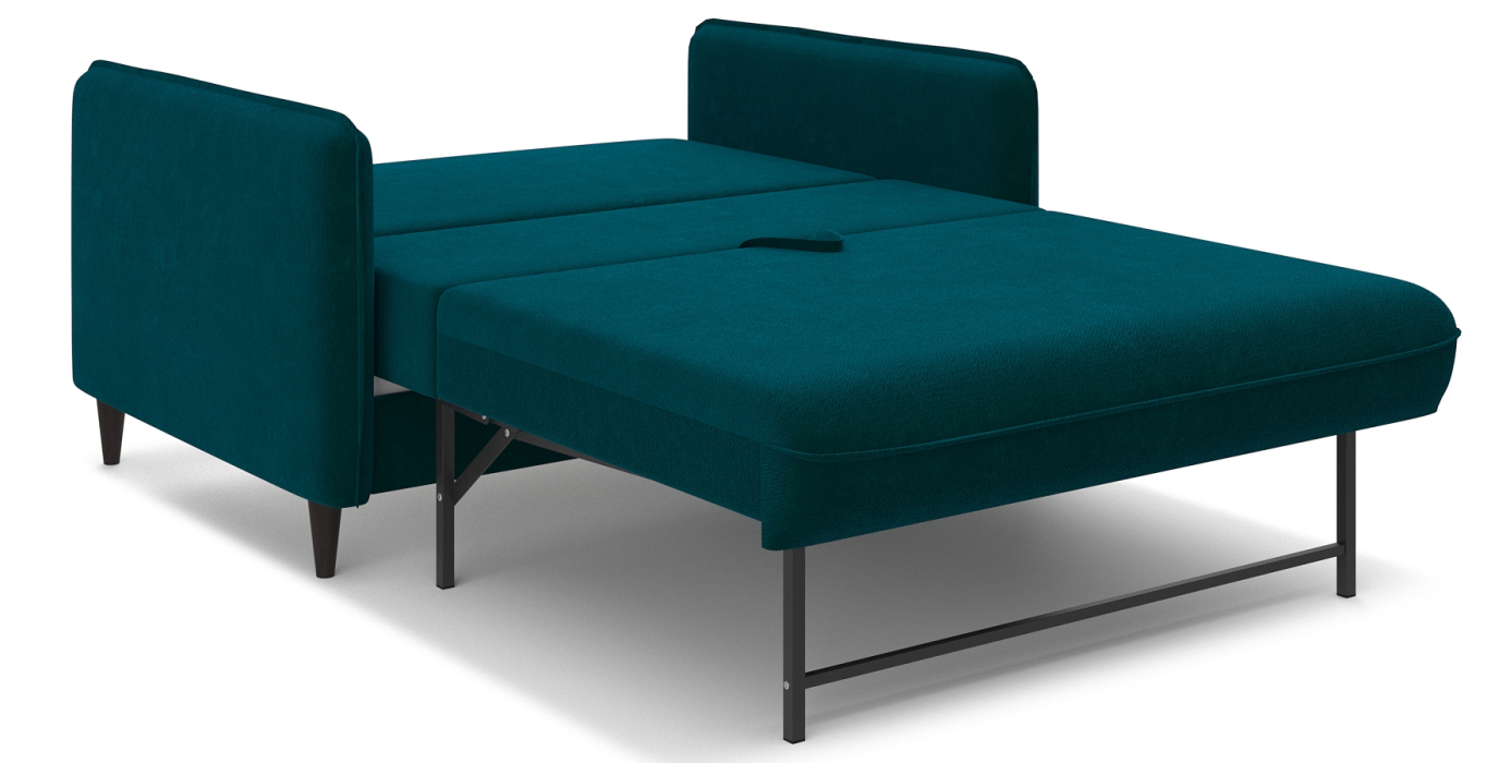 Дизайнерские диваны для гостиной, Диван-кровать Фьорд SMART 120, велюр