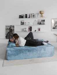 Диван бескаркасный Клайд, плюш