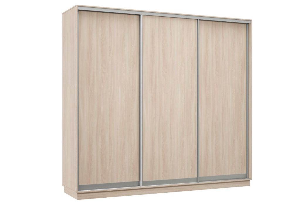 Шкафы-купе 3-х дверные, Шкаф-купе Премьер Лайт 55 (02;02;02) трехдверный