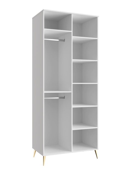 Шкафы двухстворчатые, Шкаф для одежды Оливия ОЛ-01