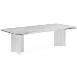 Стеклянный стол Мален new 240(320)x110