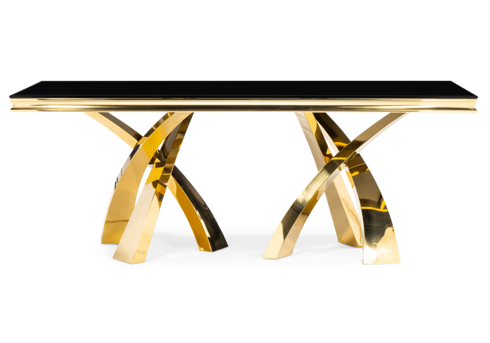 Обеденные столы, Стол стеклянный Komin 2