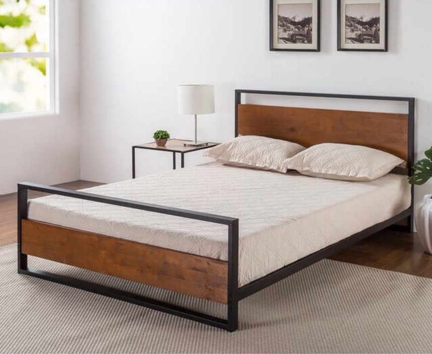Кровати 160 см, Кровать в стиле лофт Шелби 1.6