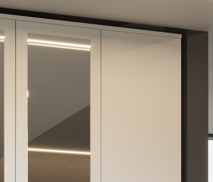 Шкаф Квадро распашной 1,6 м ЛДСП