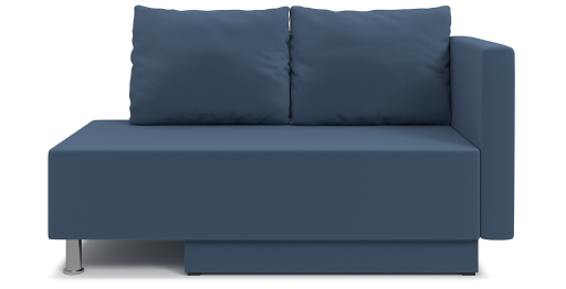 Кушетка Леон Lux, универсальный,  велюр