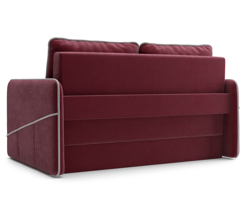 Диваны кровати со спальным местом, Диван прямой Слим 2х-местный, Велюр