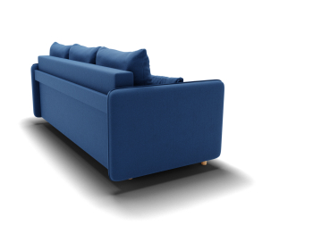 Прямой диван Санти,еврокнижка,велюр