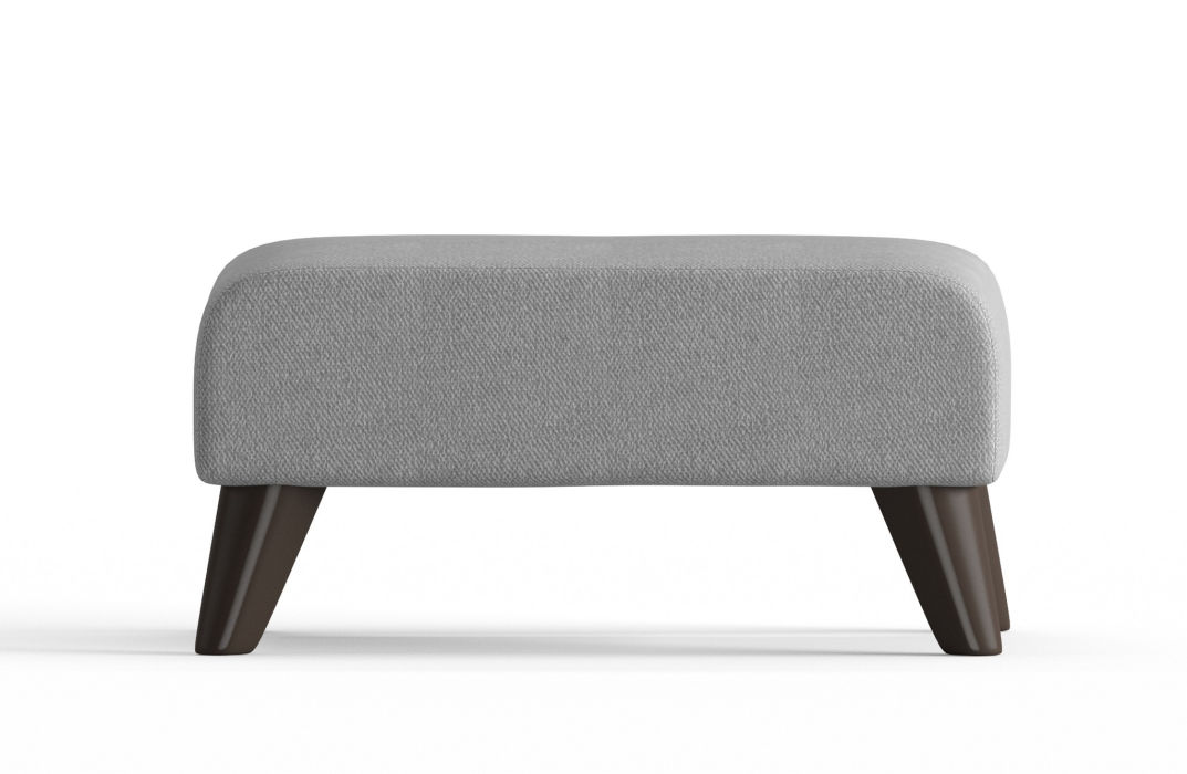 Пуф в прихожую, Пуф Барон на ножках, велюр