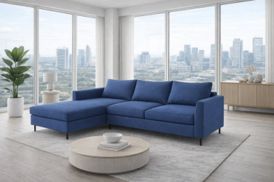 Диван Латте 300 см в тканях Velutto Soft