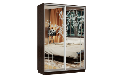 Шкаф-купе Премьер Лайт 01 П-3159 двухдверный