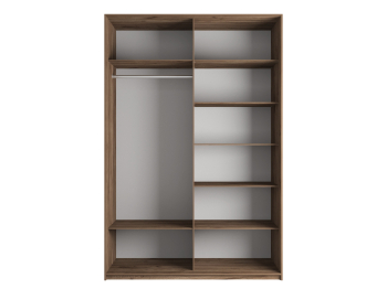 Шкаф-купе Эста 2-х дверный Стекла пудра/Доводчик 180х66х240