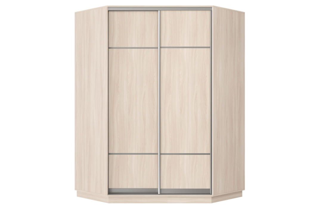 Угловые шкафы, Шкаф-купе Премьер Лайт 71 угловой (08;08) двухдверный