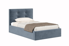 Мягкая кровать, Кровать Римини 1200, велюр