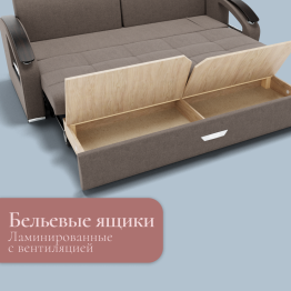 Прямой диван Дубай-1 ППУ, велюр