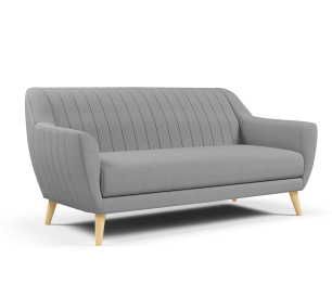 Диван прямой Стокгольм нераскладной,велюр