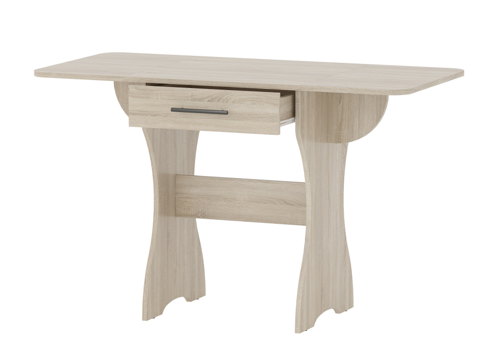 Обеденные столы, Стол раскладной с ящиком