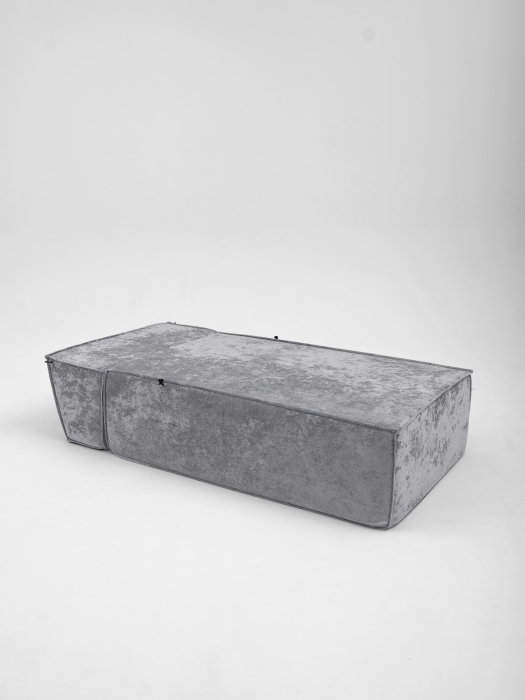 Бескаркасная мебель, Бескаркасная оттоманка Клайд,плюше