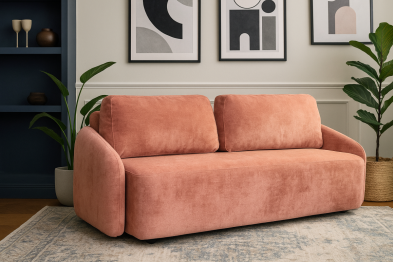 Диван Форест 225 см в обивке искусственный мех HUSH