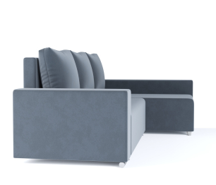 Угловой диван-кровать Маркиз, велюр