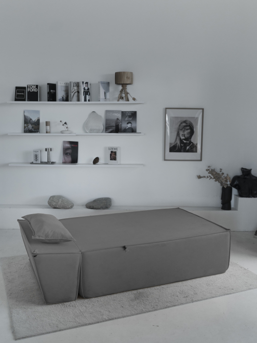 Кресло для отдыха, Бескаркасна оттоманка Клайд,велюр