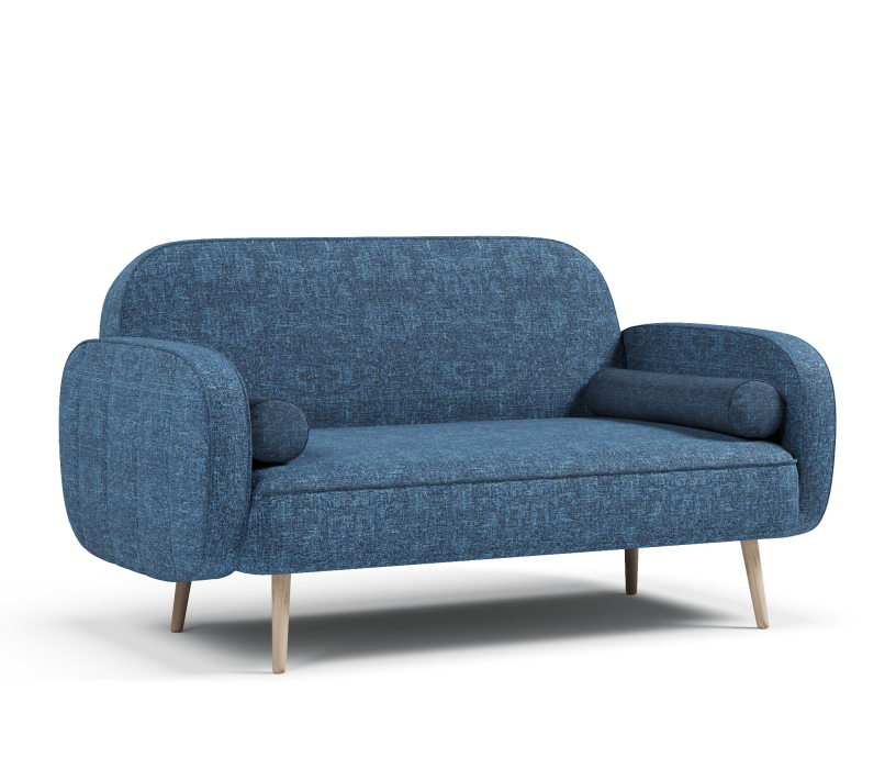 Офисные диваны, Диван прямой нераскладной Бержер, рогожка