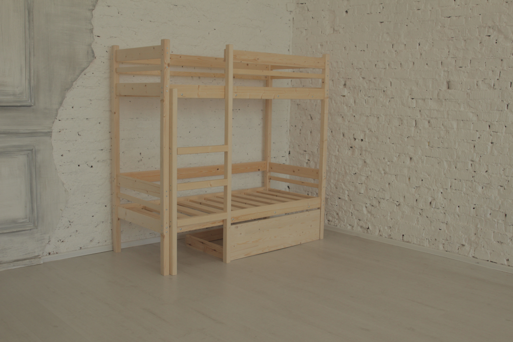 Для подростков, Детская двухъярусная кровать Дональд 70х190